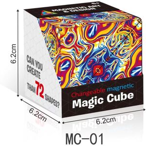 3D Magic Cube Shashibo Shape Shifting box Puslespil Legetøjsgave 1