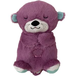 HEET Babylegetøj Soothe 'N Snuggle Otter Pustende Otter Plyslegetøj Rose red