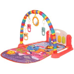 3 i 1 Baby Crawling Legemåtte Blød Fitness Activity Gym Musical