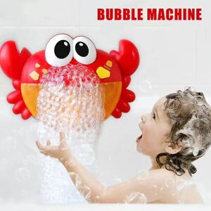 Barn Barn Badkar Krabba Bubble Machine Musical Bubble Maker Baby Shower Badkar leksak null ingen