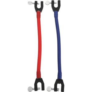 2 stk Ski Tip Connector Ski Assist Værktøj Skibindinger Snowboard Clips Snowboard Vedhæftningsværktøj Begi Red 24X2.5CM