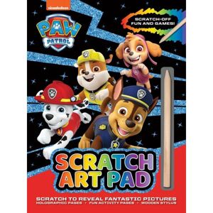 NDA Toys Paw Patrol scratch art skrab pyssel aktivitetspakke pysselbog