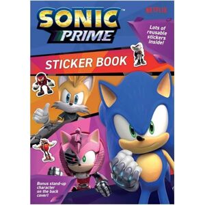 Sonic Prime A4 Tegningspude Med Klistermærker Multicolor