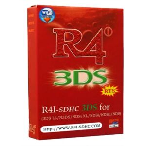 Nintendo R4i Revolution 3DS til DS Lite, DSi, 3DS, 3DS XL