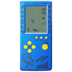 Nintendo Rs-100 Tetris-spilkonsol Klassisk blokspil Puslespil Spiller Håndholdt spilmaskine Brick-spil Beyamis Blue