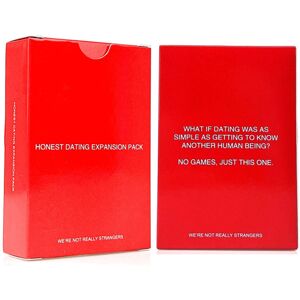 We're Not Really Strangers Card Game - Et interaktivt kortspil for voksne og isbrydere[HK] honest dating expansion