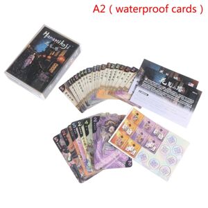 Jettbuying Hanamikoji brætspil Samarbejdskortspil Let at spille sjovt Color waterproof cards