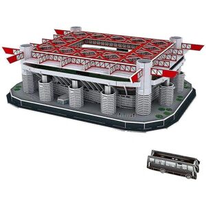 Gør det selv 3d Arena Puslespil Model, Stadio San Siro, Verdensberømt bygningsmodel, Gør det selv Puslespil Model Kit, Dekorationer, Børnelegetøj Fk