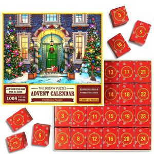 WINE Adventskalender Julepuslespil - 1008 brikker