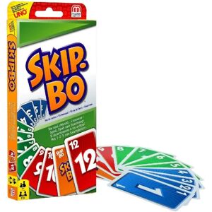 Mattel Spil 52370 Skip-Bo, Kortspil, Multicolor - Perfet