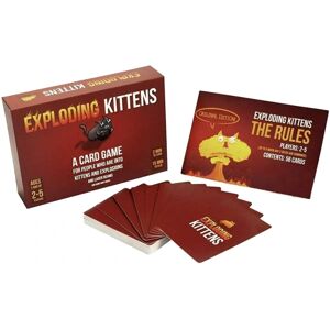 Exploding Kittens Original Edition Multi Player Party Card Game - Perfet