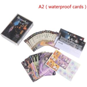 HEET Hanamikoji brætspil Cooperative Card Games Nemt at spille A2（waterproof cards）