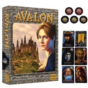 The Resistance Avalon Card Game Indie Board & Cards Social Deduction Party Strategi Kortspil Brætspil[HK]-WELLNGS