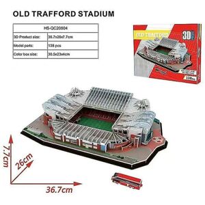 Puslespil 3d Old Trafford 138 brikker 30,5x23x4cm