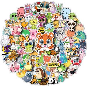 Animal Crossing Stickers, 100 stk. Populære Game Stickers Animal Cr