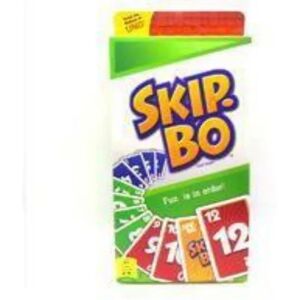 Klassisk UNO Solitaire Board Game SKIp.BO coated papir