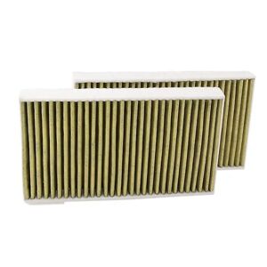 2 stk Model 3 Air Conditioning Filter Udskiftning til Model 3 Y med aktivt kul billuftfilter