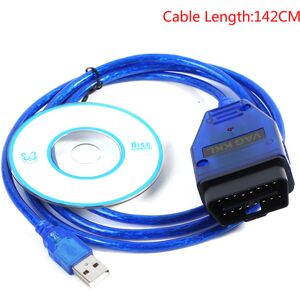 Jettbuying VAG-COM 409 Com Vag 409.1 Kkl USB Diagnostic Cable Scanner Inte Blue Onesize