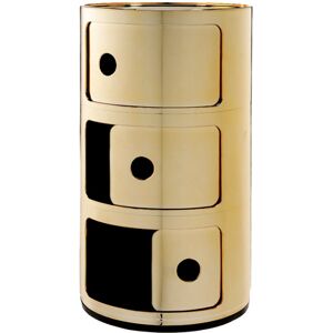 Kartell Componibili 3 Rum - Guld