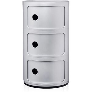 Kartell Componibili 3 Rum - Silver