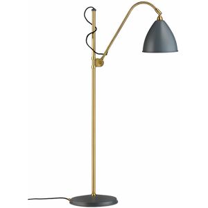 Gubi BL 3 Medium - Grey Semi Matt/Brass