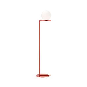 Flos IC Light F1 - Standerlampe - Burgundy Red - DEMO.