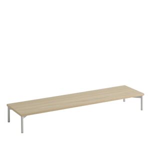 Muuto Stacked Podium - Tube Base - 131cm - Eg-Grå