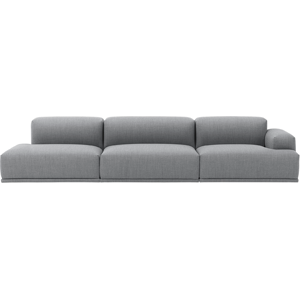 Muuto Connect Sofa - Open end - 326cm - Fiord 151