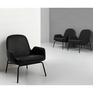 Normann Copenhagen - Era Lounge Chair High Steel - Breeze Fusion