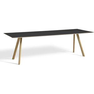 HAY CPH30 Table - 250x90cm - Sort Linolium