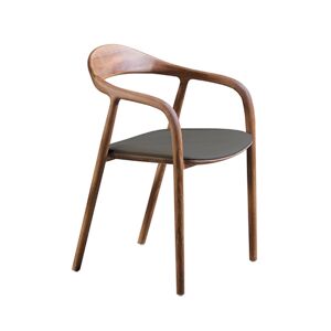 Artisan Neva Chair - Valnød - Sort Zenith Læder