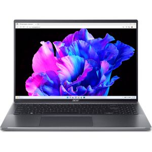 Acer Swift Go 16 OLED Ultratynd bærbar computer   SFG16-71   Grå