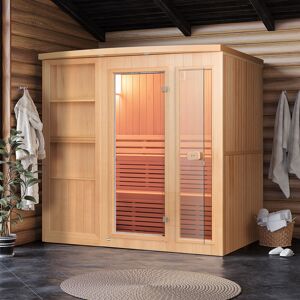 Leking Sauna Jerv 3 Traditionel Sauna - 4/5 Personer