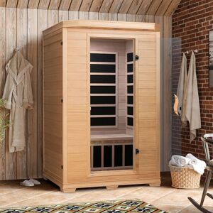 Leking Sauna Ideal Sauna Lyst Træ, 2 Personer