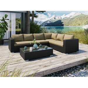 Baihui Moonlight Dream Elite Loungesæt - Sort Polyrattan