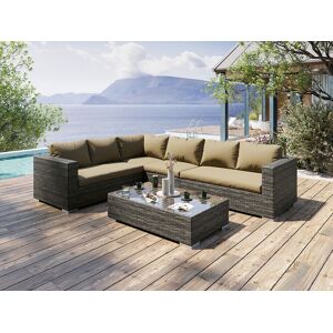 Baihui Moonlight Dream Elite Loungesæt - Gråmix Polyrattan