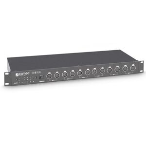 Cameo 6-Channel Dmx Splitter / Booster (3-Pin And 5-Pin) - Sb 6 Dual