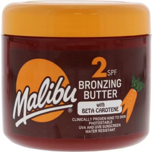 Malibu Bronzing Butter W/ Beta Carotene Spf2, 300 Ml.