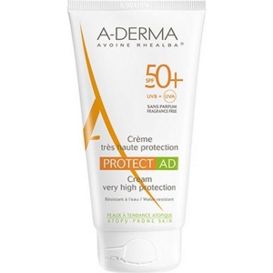 A-Derma Protect Ad Cream Very High Protection Spf50+, 150 Ml.