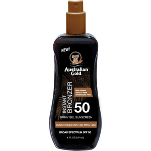 Australian Gold Solcreme Bronzer Lotion Spray Spf 50, 237 Ml.