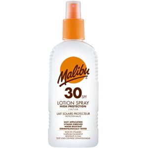 Malibu Sun Lotion Spray Spf30, 200 Ml.