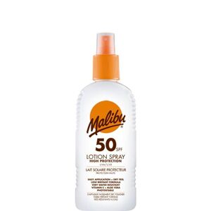 Malibu Sun Lotion Spray Spf50, 200 Ml.