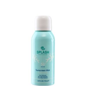 Splash Pure Spring Non-Perfumed Sunscreen Mist Spf 50+ Travel Size, 75 Ml.