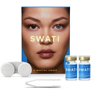 Swati Cosmetics Coloured Lenses Sapphire, 6 Mdr.