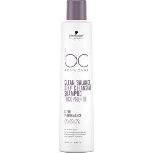 Schwarzkopf Bc Clean Balance Deep Cleansing Shampoo, 250 Ml.