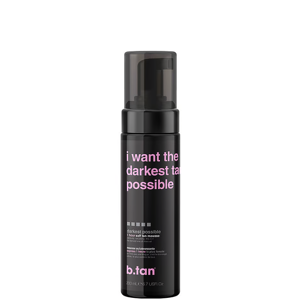 MineTan B.Tan Selvbruner Mousse I Want The Darkest Tan Possible, 200 Ml.