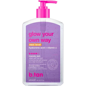 B.Tan Glow Your Own Way Next Level Self Tan Gel, 473ml.