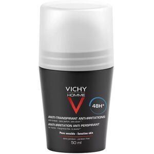 Vichy Homme Deodorant For Sensitive Skin Roll-On, 50 Ml.