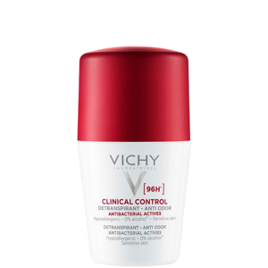Vichy Clinical Control Deo Roll-On Antiperspirant 96h, 50 Ml.