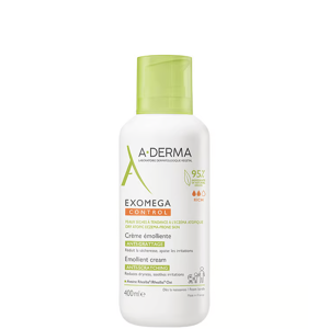 A-Derma Exomega Control Emollient Cream, 400 Ml.